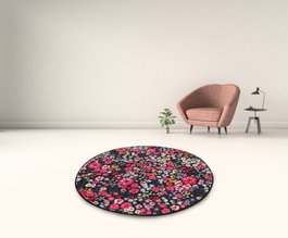 Mijölnir Antoryum Circle Djt 160 Alfombrilla de baño Multicolor